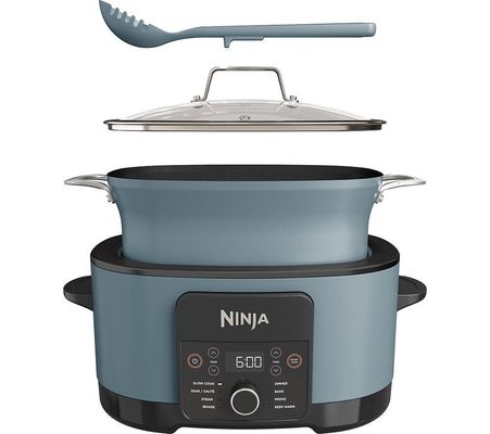 Ninja Foodi 8-in-1 PossibleCooker Slow Cooker & Multi-Cooker Sea Salt Grey [MC1001UK]