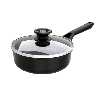 Ninja ZEROSTICK Classic 16cm Saucepan with Lid in Black | CW50216UK | by SharkNinja - Thumbnail 2
