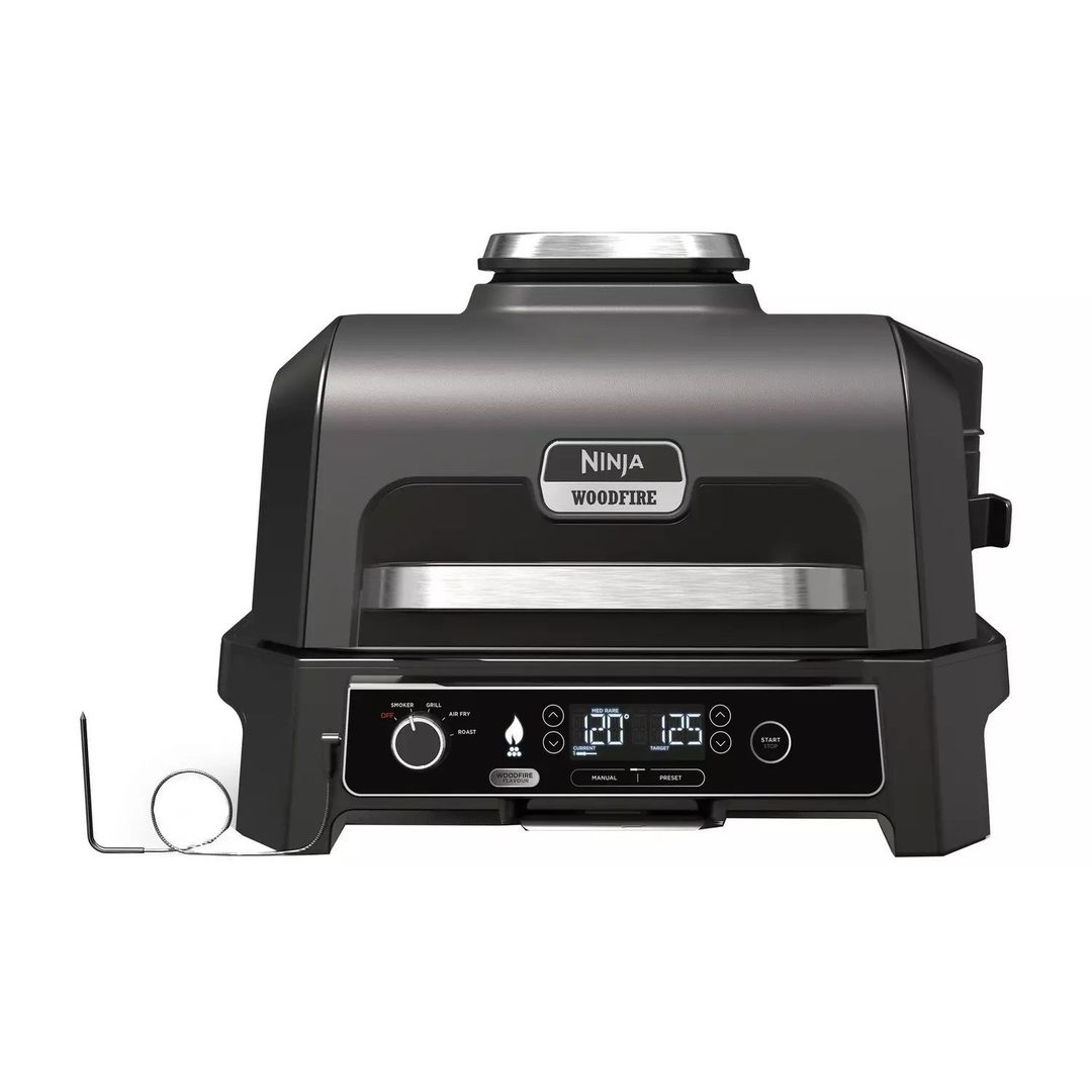 Ninja Woodfire Pro XL Electric BBQ Grill & Smoker OG850UK - Image 1