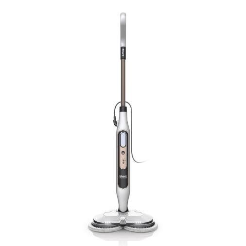 SHARK Steam & Scrub S8201UK Steam Mop - White, White - Image 1