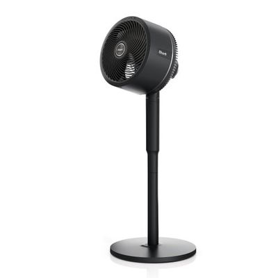 SHARK FlexBreeze FA220UK Portable 11.3" Hybrid Pedestal Fan - Charcoal Black, Black