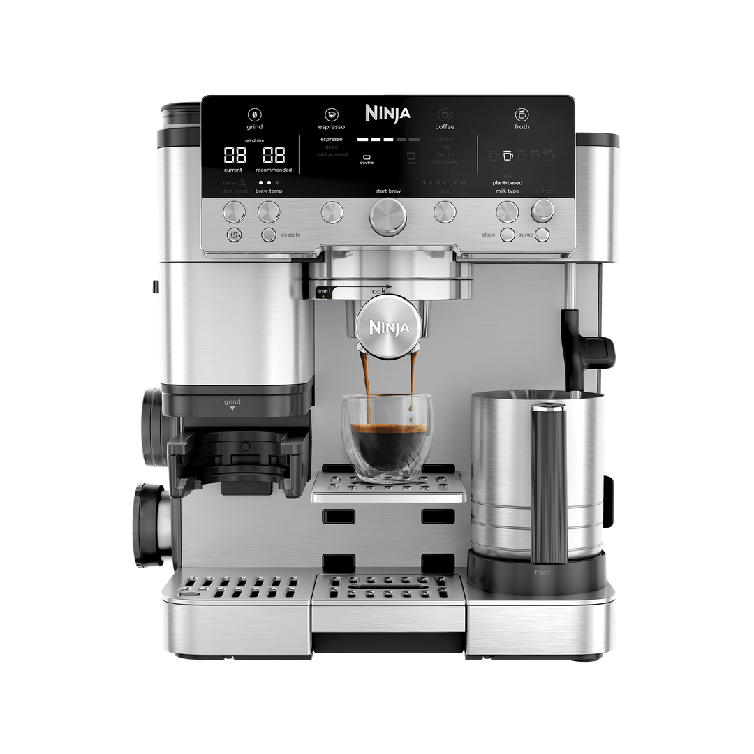 Ninja Luxe Café Premier Plus Series Espresso Machine in Silver | ES655UK | by SharkNinja - Image 1