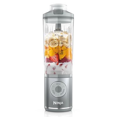 NINJA Blast Max BC251UKSL Cordless Blender - Silver, Silver/Grey