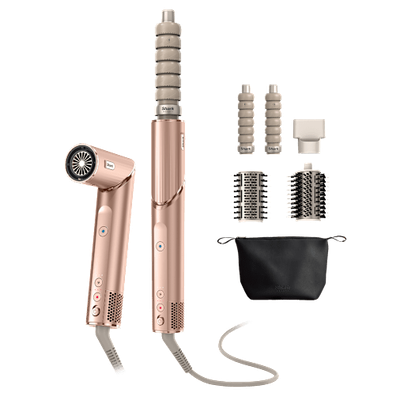 Shark FlexStyle Limited Edition 4-in-1 Air Styler & Hair Dryer Gift Set in Pearl Pink | HD432PKUK | by SharkNinja