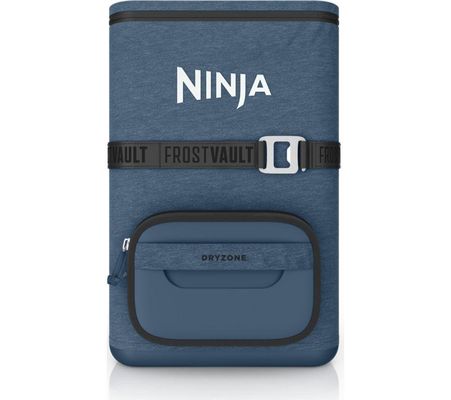 Ninja FrostVault Go 17 litre 24-Can Backpack Soft Cooler in Lakeshore Blue | FF124EUUKNV | by SharkNinja - Thumbnail 2
