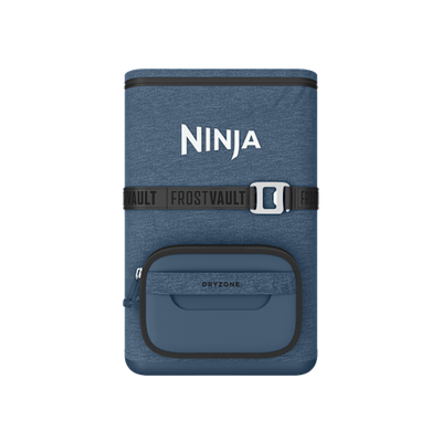Ninja FrostVault Go 17 litre 24-Can Backpack Soft Cooler in Lakeshore Blue | FF124EUUKNV | by SharkNinja
