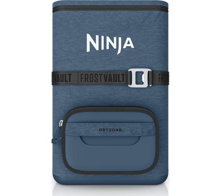 Ninja FrostVault Go 23 litre 36-can Backpack Soft Cooler in Lakeshore Blue | FF136EUUKNV | by SharkNinja - Thumbnail 2