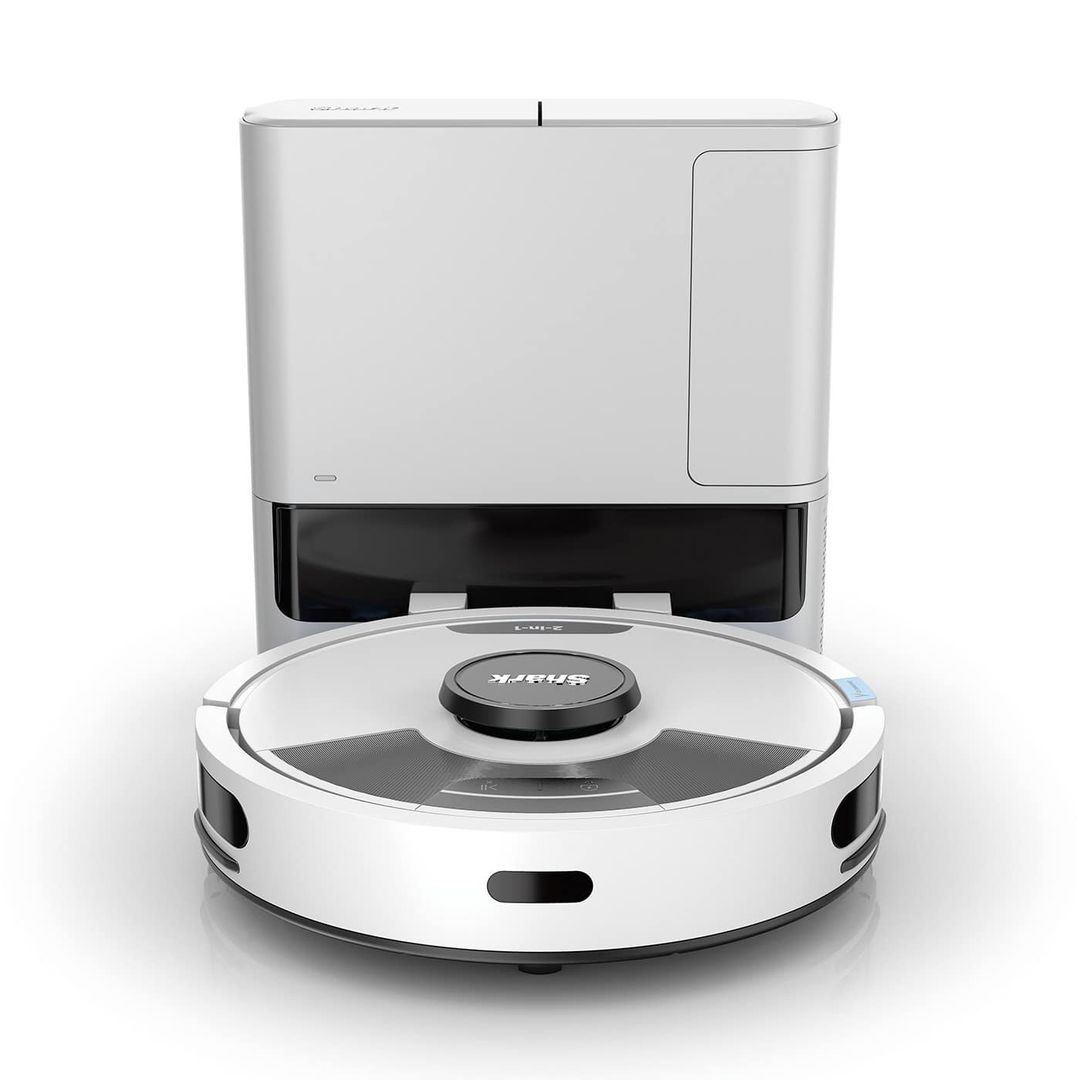 SHARK RV2620WAUKWH Matrix Plus 2-in-1 Robot Vacuum Cleaner - White, White - Image 1