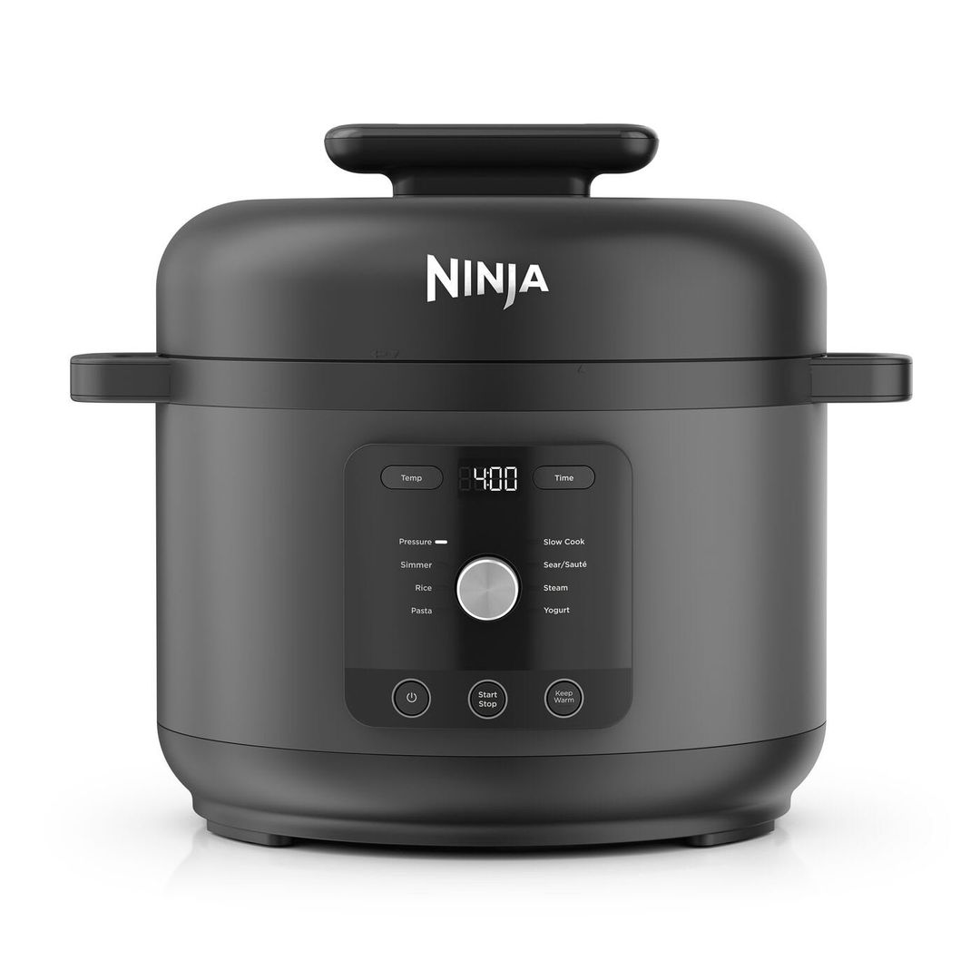 NINJA HyperHeat PC201UK 9-in-1 Pressure & Rice Cooker - Grey, Silver/Grey - Image 1