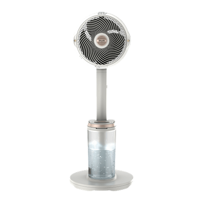 Shark FlexBreeze Pro Mist Indoor & Outdoor Fan & Outdoor Misting System in Dove White | FA300WHUK | by SharkNinja