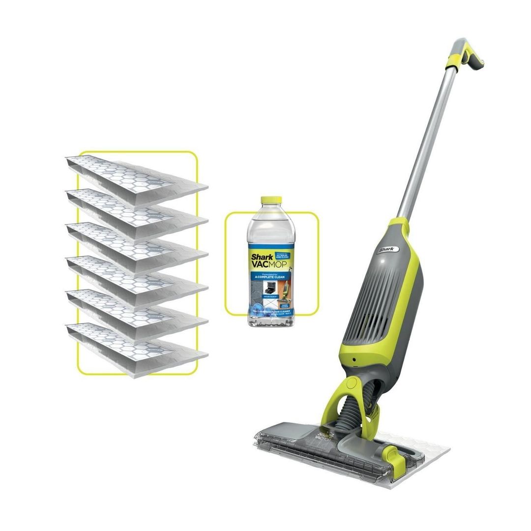 Shark VM200UK VacMop Cordless Vacuum Mop 2-in-1 Floor Cleaner with Spray - Image 1