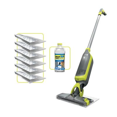 Shark VM200UK VacMop Cordless Vacuum Mop 2-in-1 Floor Cleaner with Spray