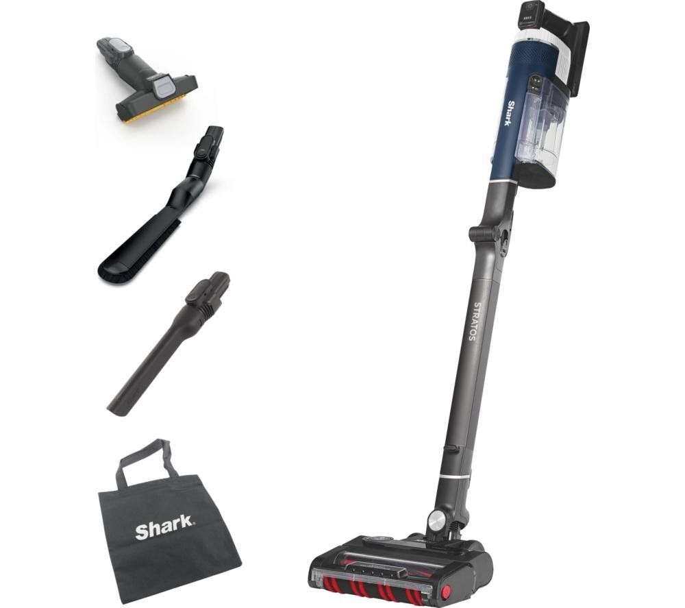 Shark Stratos Cordless Stick Vacuum with Clean Sense IQ and Anti-Hair Wrap Plus in Deep navy | IZ411UKT | by SharkNinja - Image 1