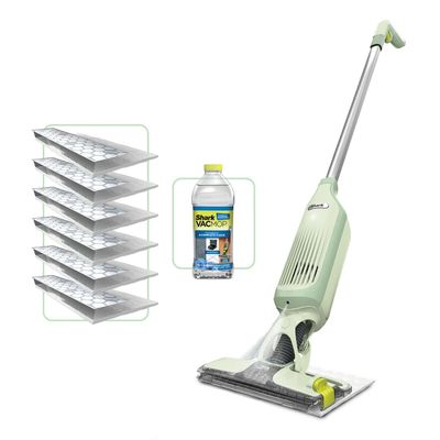 Shark VacMop 2-in-1 Vacuum Cordless Mop with Targeted Spray in Lime Green | VM200UKGN | by SharkNinja - Thumbnail 2