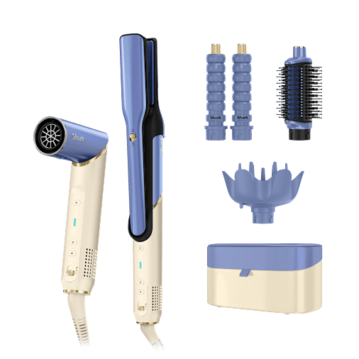 Shark Glam Ceramic & Air Styling and Drying System, Starlight Dream | HD6042SUKPL | by SharkNinja - Image 1