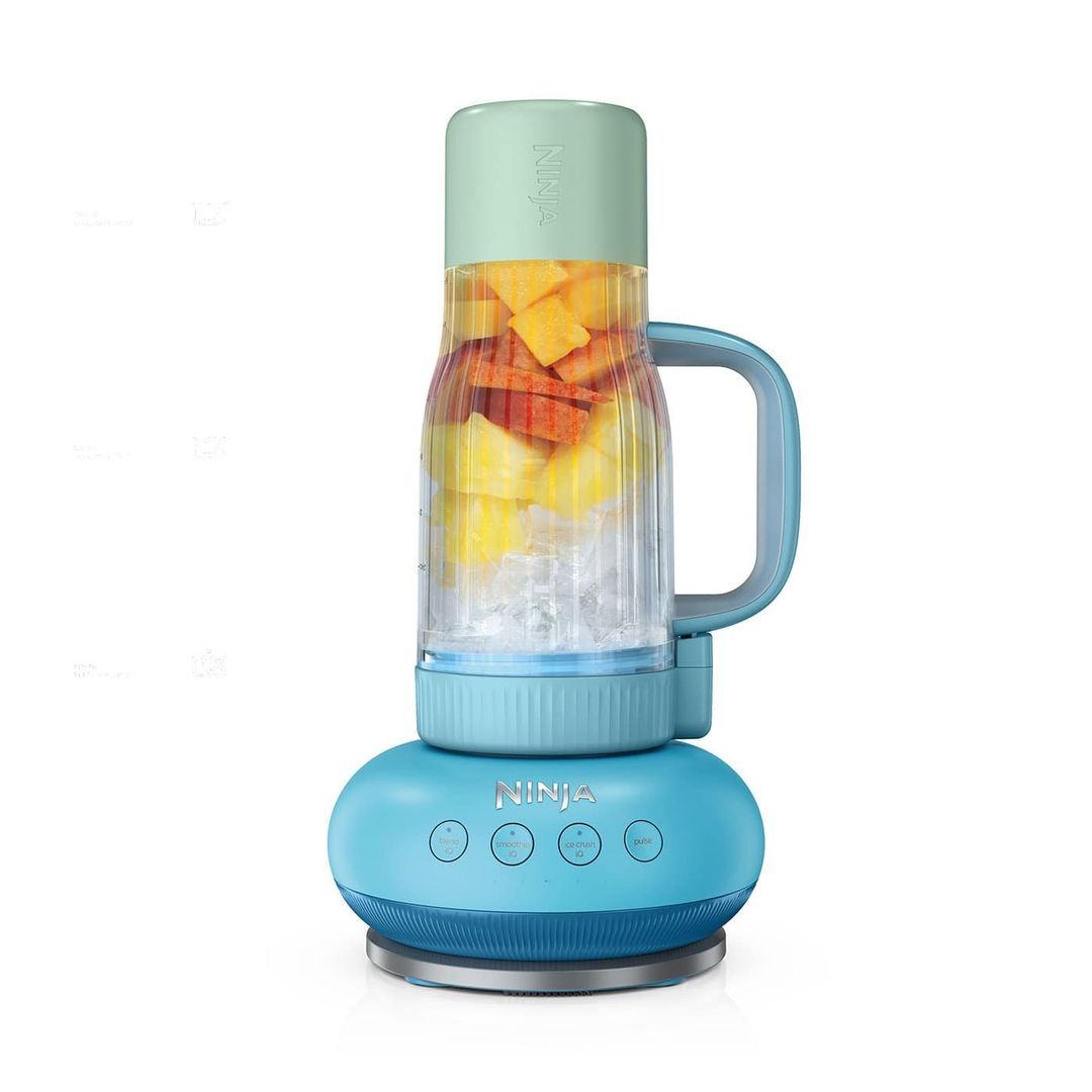 NINJA BlendBoss DB351UKBL Tumbler Blender - Blue Raspberry, Blue - Image 1