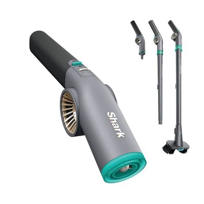 Shark BlastBoss All-in-One Cordless Air Blasting System With BlastBroom in Black | AB2111UK | by SharkNinja