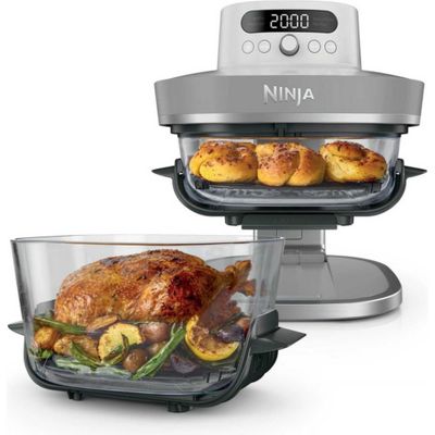 Ninja CRISPi PRO 5-in-1 XL Glass Air Fryer in White | AS090UKWH | by SharkNinja