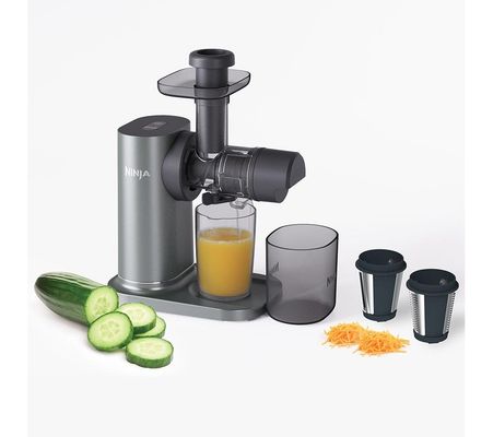 Ninja 3-in-1 Cold Press Juicer, Slicer & Shredder with Anti-Clog Filter | JC152UK | by SharkNinja - Thumbnail 2