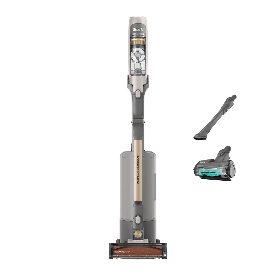 Shark PowerDetect Speed Luxe Collection Clean & Empty Cordless Vacuum in Oatstone | IA3246UKTIV | by SharkNinja - Image 1