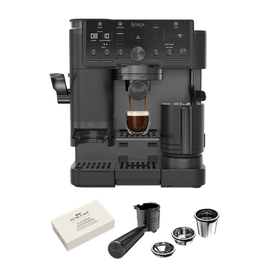 Ninja Luxe Café Pro Espresso Machine in Black on Black | ES701UKBK2 | by SharkNinja