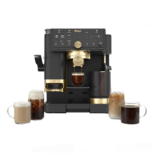 Ninja Luxe Café Pro designed by David Beckham in Black | ES771UKBK | by SharkNinja - Image 1