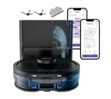 Shark Navigator 2-in-1 Robot Vacuum and Mop – in Black | RVA120E2UK | by SharkNinja - Thumbnail 2