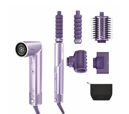SHARK FlexStyle IonCurl HD840UKPU Hair Styler & Curler - Lilac, Purple
