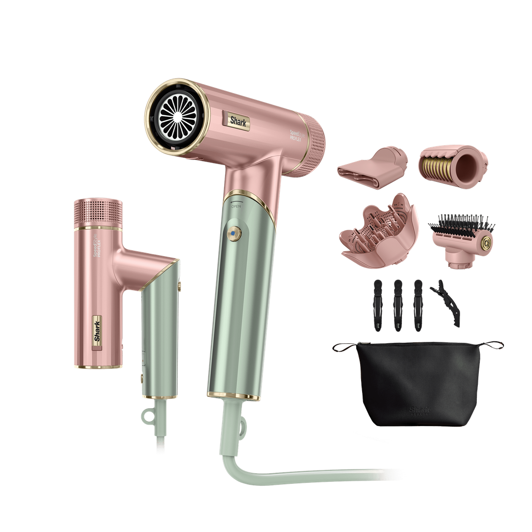 Shark SpeedStyle PRO FLEX 4-in1 High-Velocity Hair Dryer in Strawberry Matcha | HD542UKPK1 | by SharkNinja - Image 1