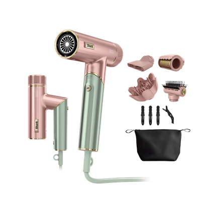Shark SpeedStyle PRO FLEX 4-in1 High-Velocity Hair Dryer in Strawberry Matcha | HD542UKPK1 | by SharkNinja