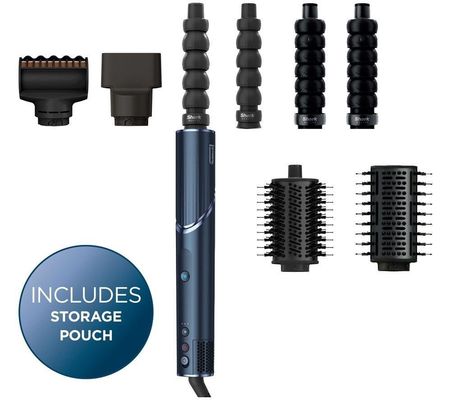 Shark FlexStyle HD486UKBL 6-in-1 Air Styler & Dryer - Navy Blue Limited Edition, Blue