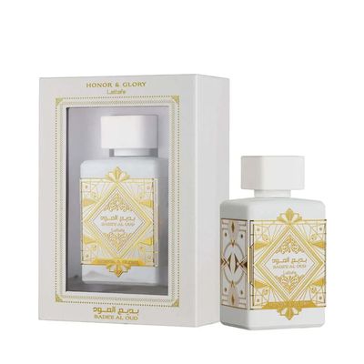 Lattafa Badee Al Oud - Honor & Glory EDP Spray 100ml - White - Thumbnail 2
