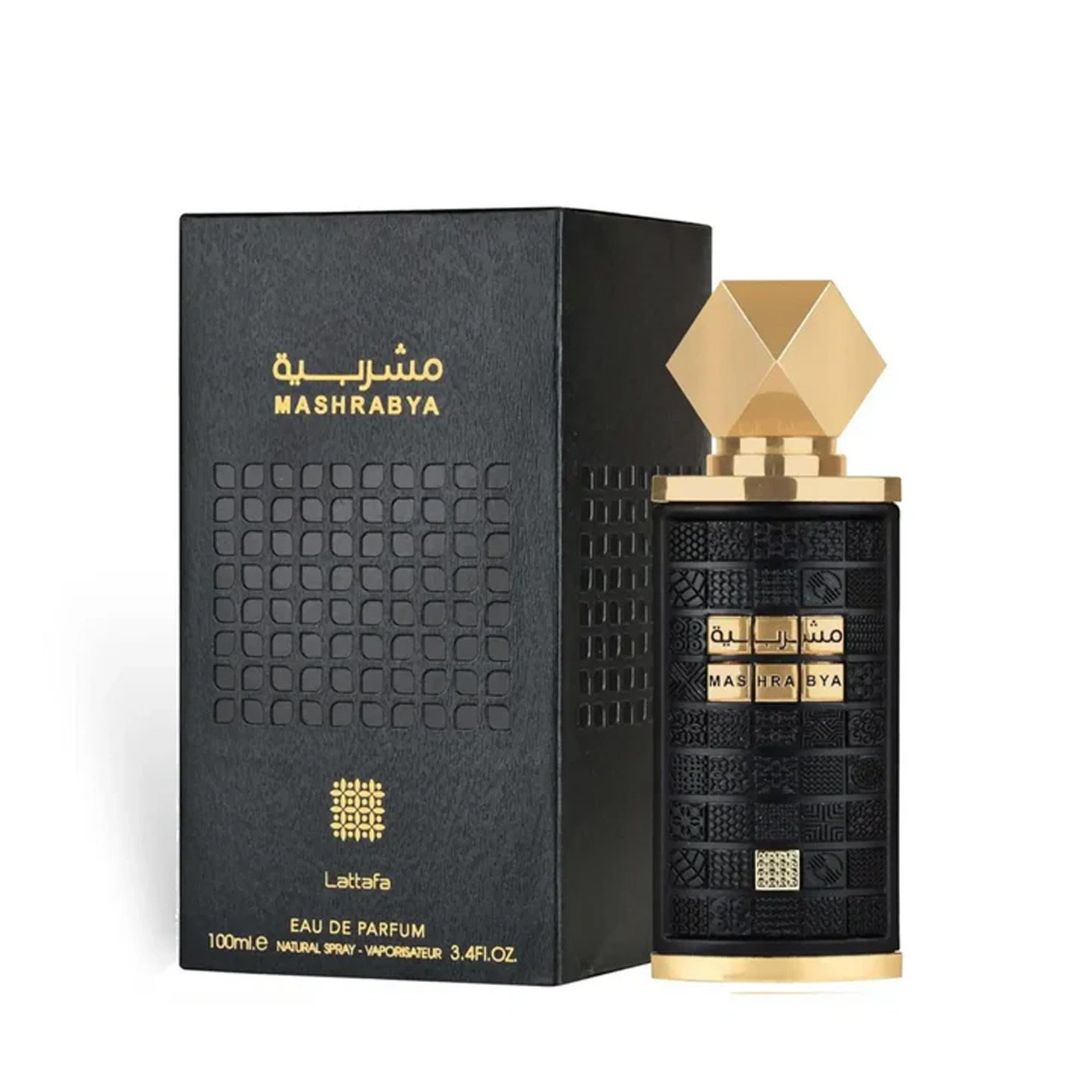 Lattafa Mashrabya EDP Spray 100ml - Black - Image 1