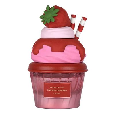 Lattafa Berry on top 75ml Unisex Eau De Parfum in Red - Thumbnail 2