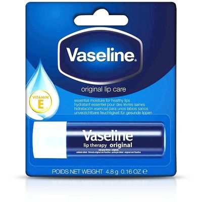 Vaseline Original Lip Therapy Lip Balm Stick 4.8g - White