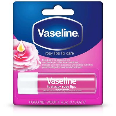 Vaseline Rosy Lips Lip Therapy Lip Balm Stick 4.8g - White