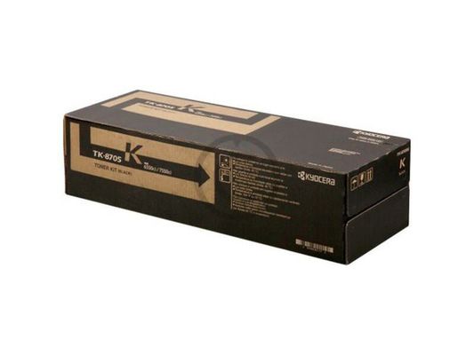 Kyocera 1T02K90NL0/TK-8705K Toner-kit black. 70K pages ISO/IEC 19798 f