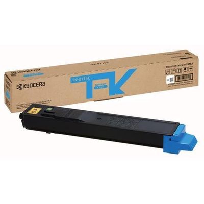 Kyocera 1T02P3CNL0/TK-8115C Toner-kit cyan. 6K pages ISO/IEC 19752 for