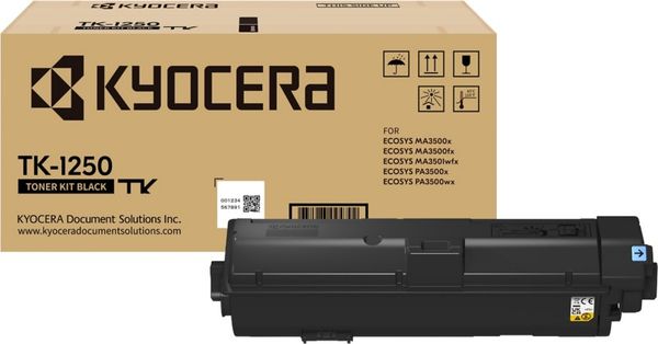 KYOCERA TK-1250 toner cartridge 1 pc(s) Original Black