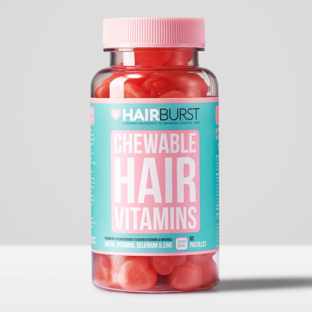 Hairburst Strawberry Chewable Vitamin - 60 capsules - Image 1