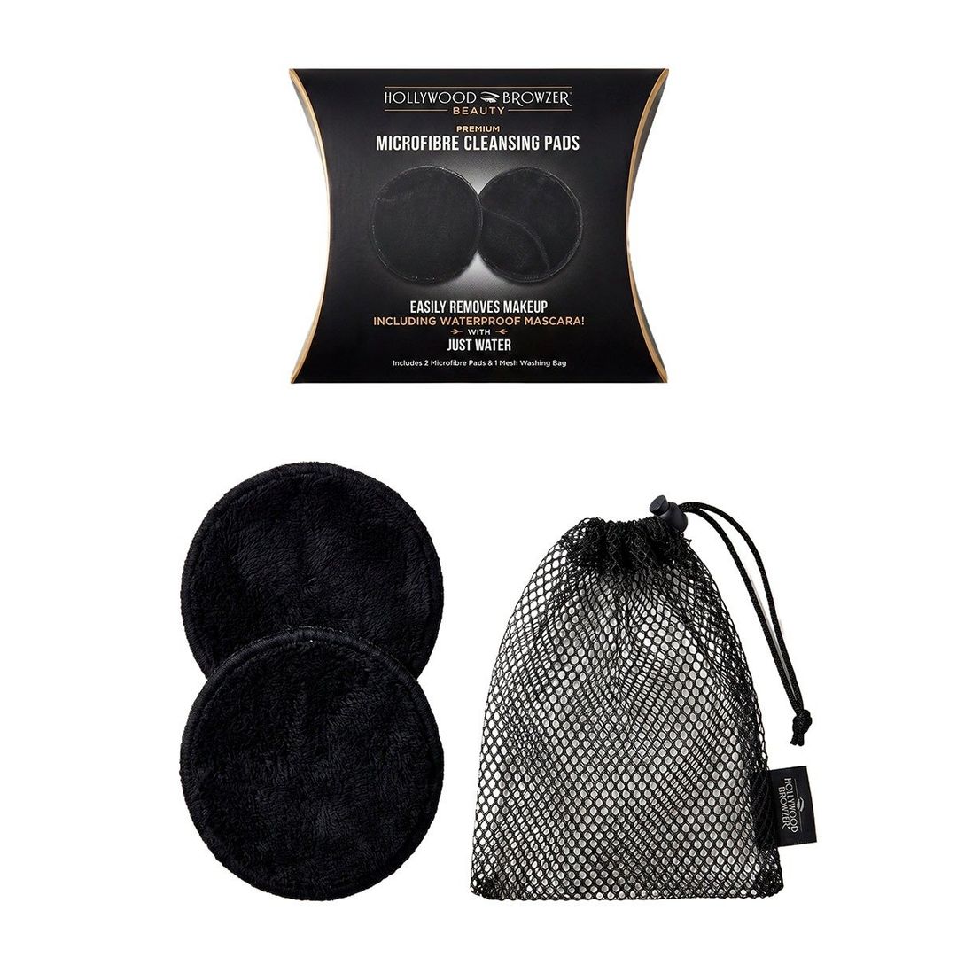 Hollywood Browzer Facial Cleansing Pads - Black - Image 1