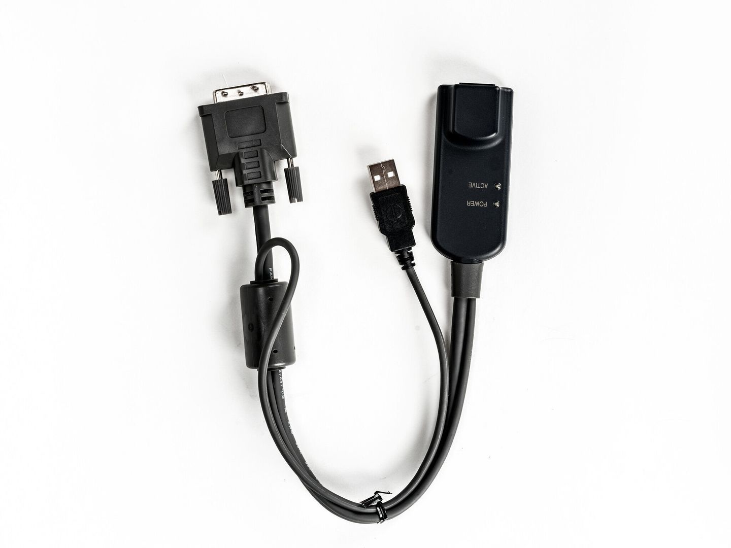 Vertiv Avocent MPUIQ-VMCDV KVM Interface Adapter DVI. USB 2.0 Black - Image 1