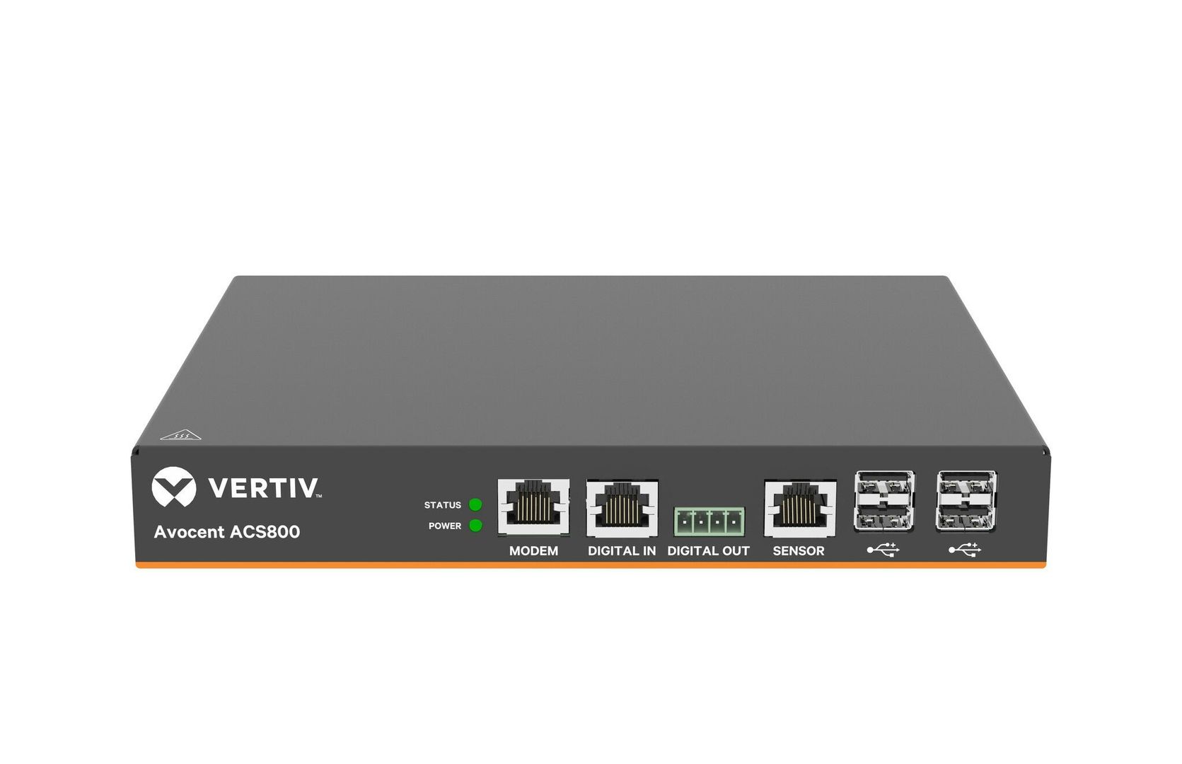 Vertiv Avocent 4-Port ACS800 Serial Console with analog modem. externa - Image 1