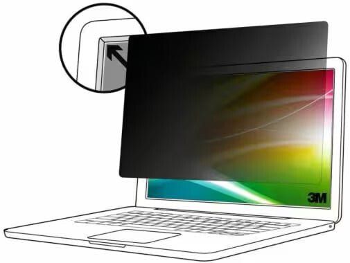 3M BPNAP005 display privacy filter 41.1 cm (16.2") Laptop Framele
