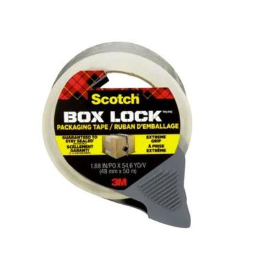 Scotch Box Lock Packaging Tape 3950-LR3-DC 48 mm x 50 m (Pack 3) 71002