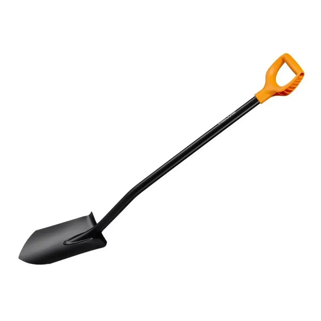 Fiskars Solid Metal Pointed Spade - Image 1