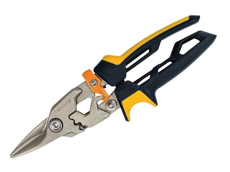 Fiskars Powergear™ Aviation Snips Straight Cut 250Mm (10In) 1027207 - Image 1