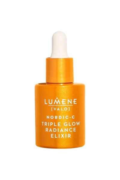 Lumene Women's Nordic-C [Valo] Triple Glow Radiance Elixir Vitamin C Serum 30ml in Misc