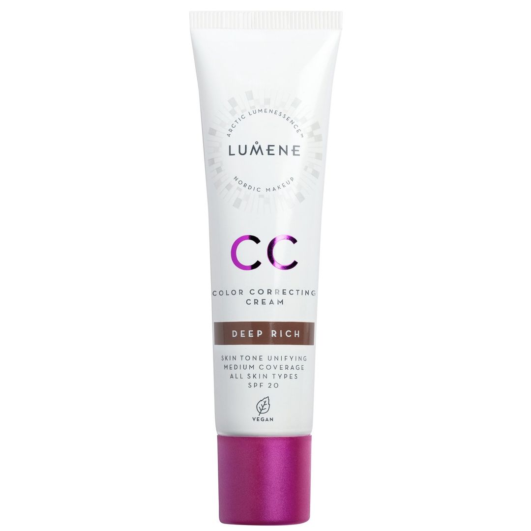 Lumene CC Colour Correcting Cream SPF20 30ml (Various Shades) - Deep Rich - Image 1