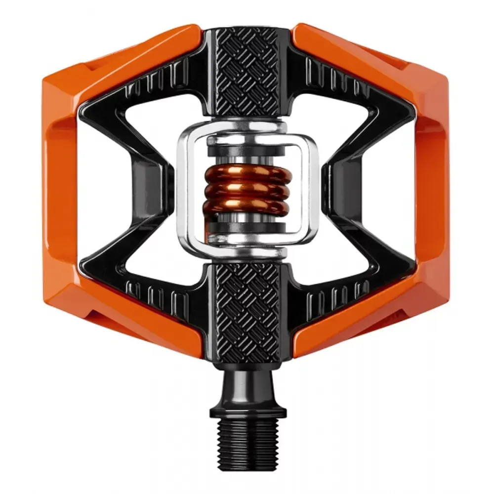Crank Brothers Double Shot Pedal Black/Orange - Image 1